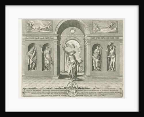 Janus and the four seasons by Anonymous