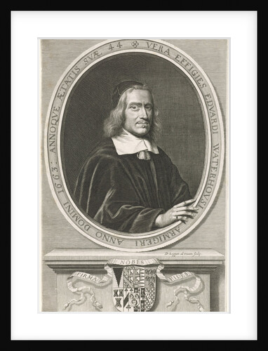 Portrait of Edward Waterhouse by David Loggan