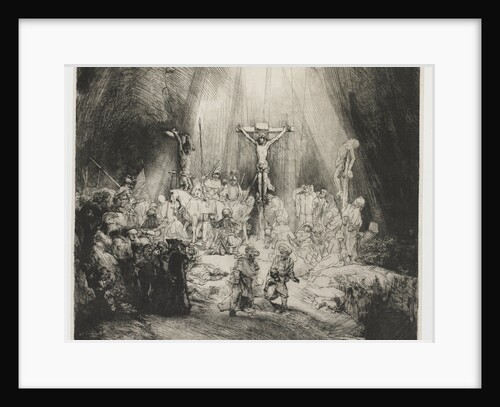 The Three Crosses by Rembrandt Harmensz. van Rijn