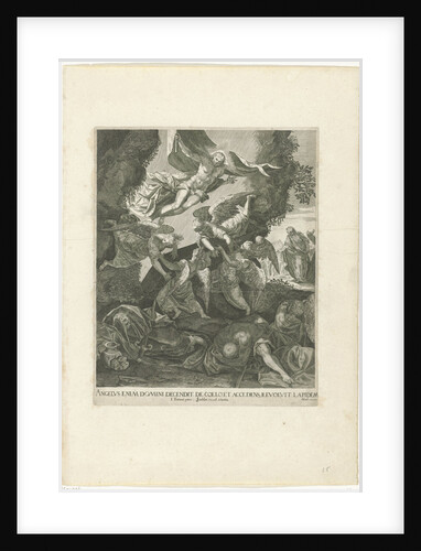 Resurrection of Christ by Johann Sadeler I