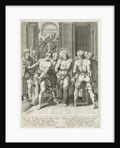 Flagellation of Christ by the soldiers by Giuseppe Cesari