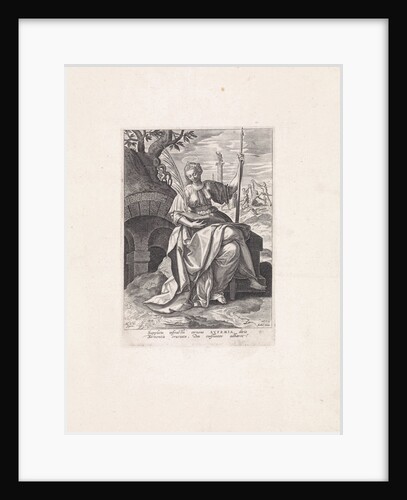 Saint Euphemia by Johann Sadeler I
