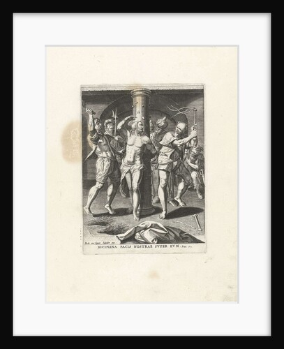 Flagellation of Christ by Johann Sadeler I