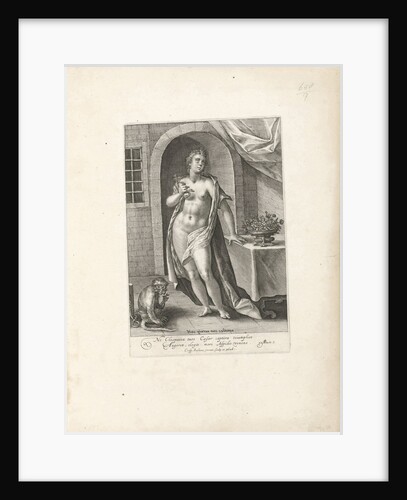 Cleopatra by Crispijn van de Passe I