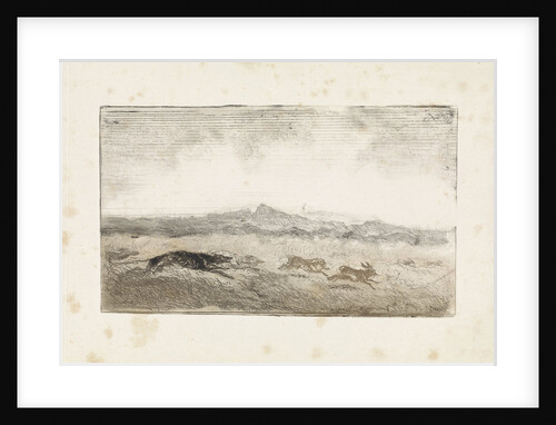 Hare Hunt by Johannes Tavenraat