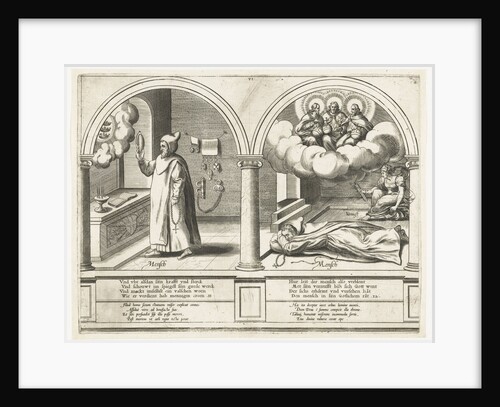 Man admires himself and is blind to the Trinity by Gerard P. Groenning