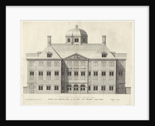 Rear of Palace Huis ten Bosch The Netherlands by Pieter Nolpe
