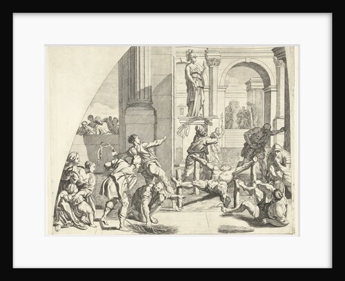 Flagellation of the Apostle Andrew by Francesco Collignon