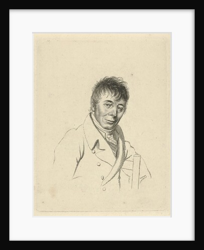 Portrait of Daniel Dupré by Hendrik Willem Caspari