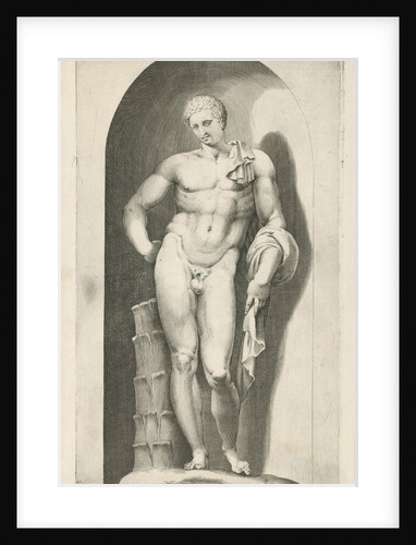Statue of Antinous by Hendrick van Schoel