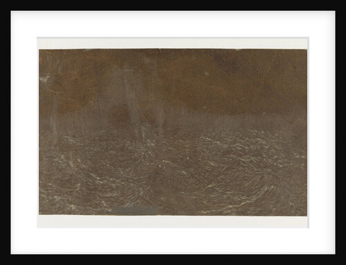 Ship in Rough Water by Hercules Segers