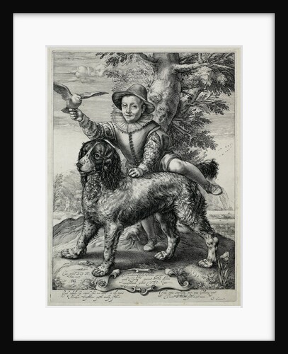 Portrait of Frederik de Vries by Hendrick Goltzius
