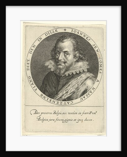 Portrait of Johan VII by Crispijn van de Passe I