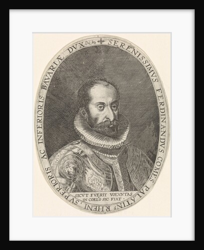 Portrait of Ferdinand of Bavaria by Crispijn van de Passe I