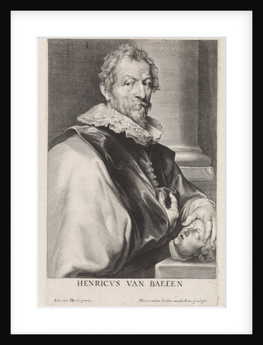 Portrait of the painter Hendrik van Balen (I) by Martinus van den Enden