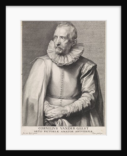 Portrait of Cornelis van der Geest by Paulus Pontius