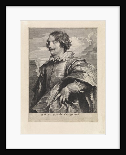 Portrait of the engraver Paul Pontius by Anthony van Dyck