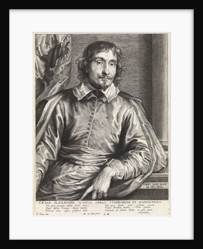 Portrait of Cesare Alessandro Scaglia by Gillis Hendricx