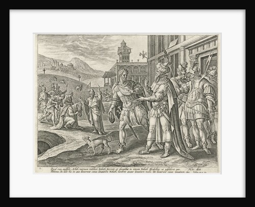 Vineyard of Naboth by Philips Galle