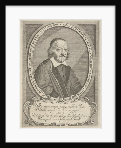 Portrait of Samuel de L'Echerpière by Cornelis de Man
