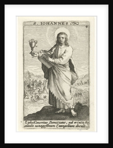 Apostle John by Crispijn van de Passe I