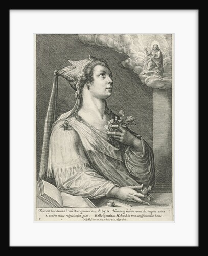 Sibille by Crispijn van de Passe I