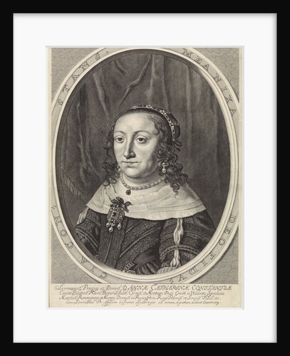 Portrait of Anna Catharina Constance by Theodor Matham