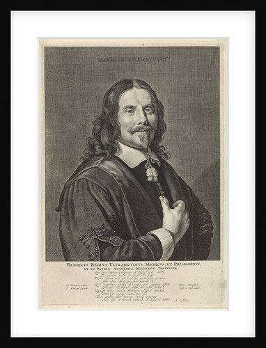 Portrait of Henricus Regius by Dirck van Ackersdijck
