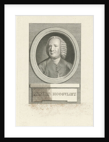 Portrait of Arnold Hoogvliet by Nicolaas Reyers