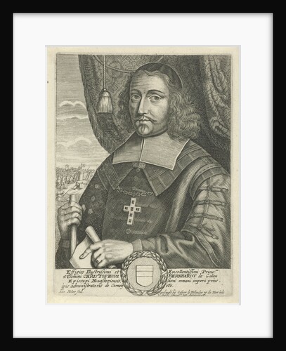 Portrait of Christophori Bernhardt von Galen by Bishop of Munster