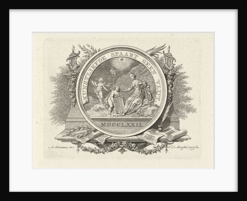 Logo Society Kunstliefde spares no zeal in The Hague The Netherlands by Noach van der Meer II