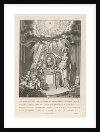 Memorial for Henry Hooft Danielsz. by Albrecht Borchers