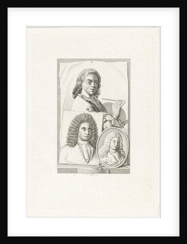Portraits of N.N. Roukens by Pieter van der Meulen