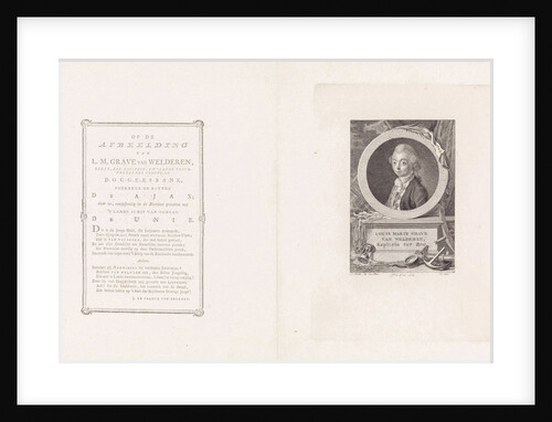 Portrait of Count Louis Marie van Welderen by Robber
