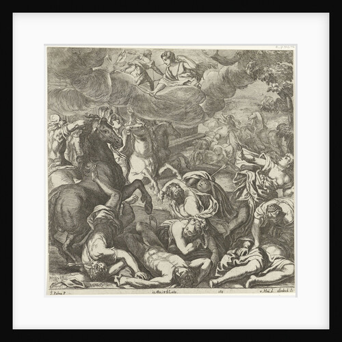Apollo and Diana killing the children of Niobe by Jan van Ossenbeeck