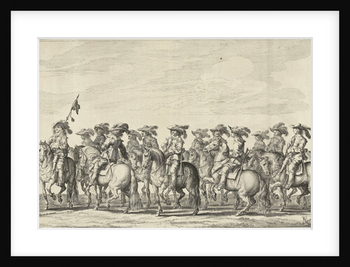 Entry of Maria de Medici in Amsterdam (plate 4) by Jan Martszen de Jonge