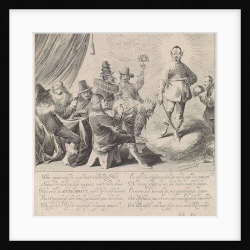 Painters colony in Rome or Brotherhood of the Red Cross by Pieter Nolpe