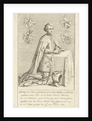 Portrait of Claes van Ruyven by Cornelis van Noorde