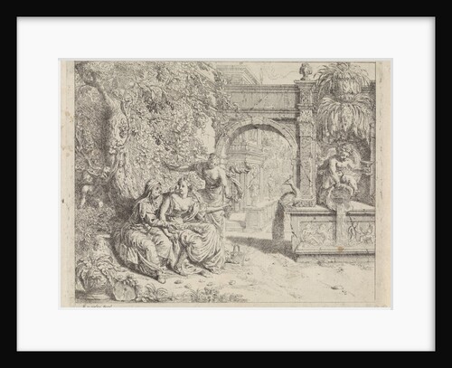 Vertumnus and Pomona by Richard van Orley