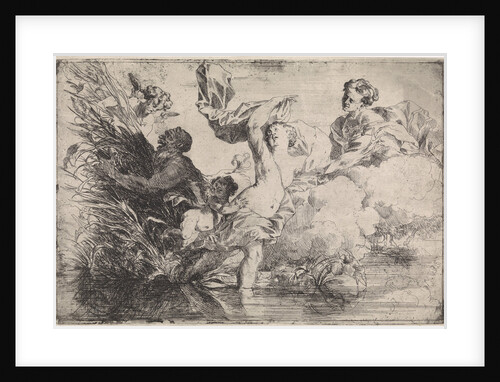 Pan haunts a nymph by Jürgen Ovens
