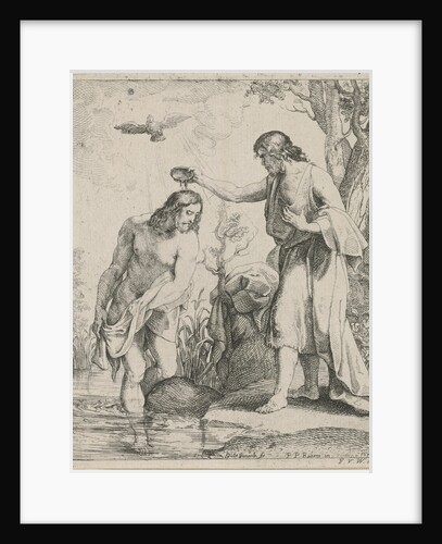 Baptism of Christ by Frans van den Wijngaerde
