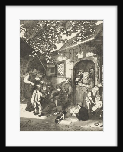 Violin Player for an inn by Cornelis Ploos van Amstel