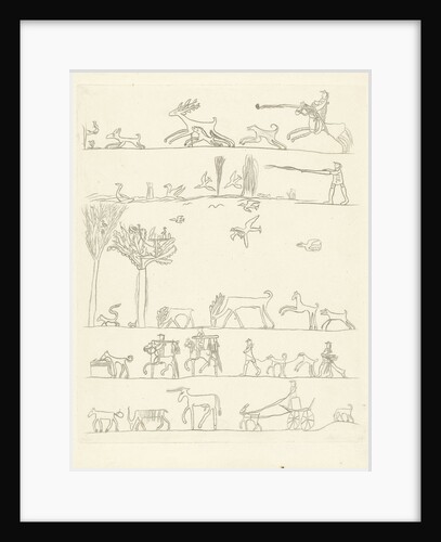 Hunting Scenes by Cornelis Ploos van Amstel