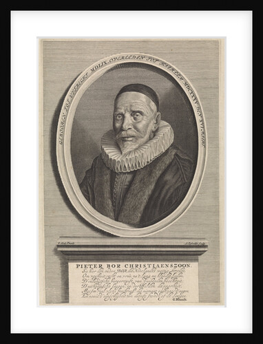 Portrait of Pieter Christiaansz. Bor by Geeraert Brandt I