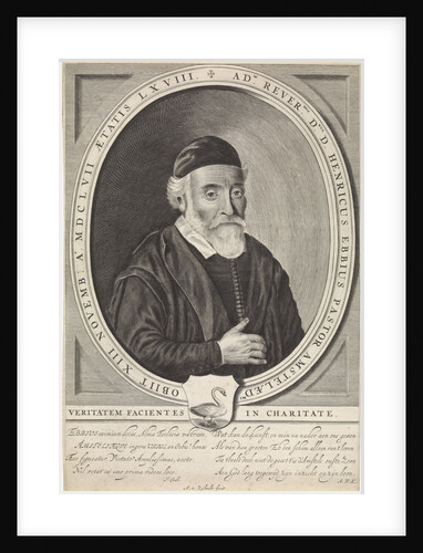 Portrait of Henry Ebbius by Monogrammist AVK