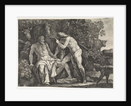 Mercury accuses Battus by Moyses van Wtenbrouck