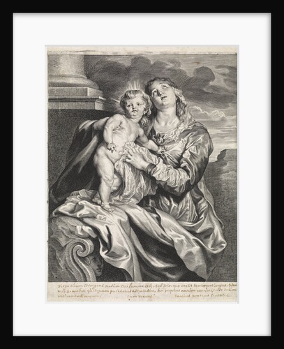 Mary with the Christ Child by Anthony van Dyck