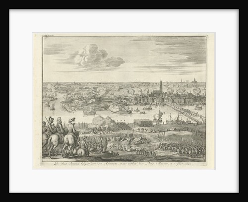 Siege of Zaltbommel The Netherlands by Mendoza by Zacharias Chatelain I