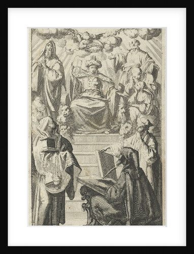 Solomon on his throne by Jan Claesz ten Hoorn