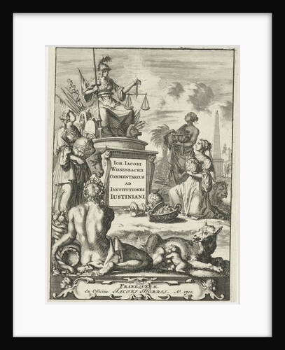 Rome surrounded by Europe by Jacobus Horreus